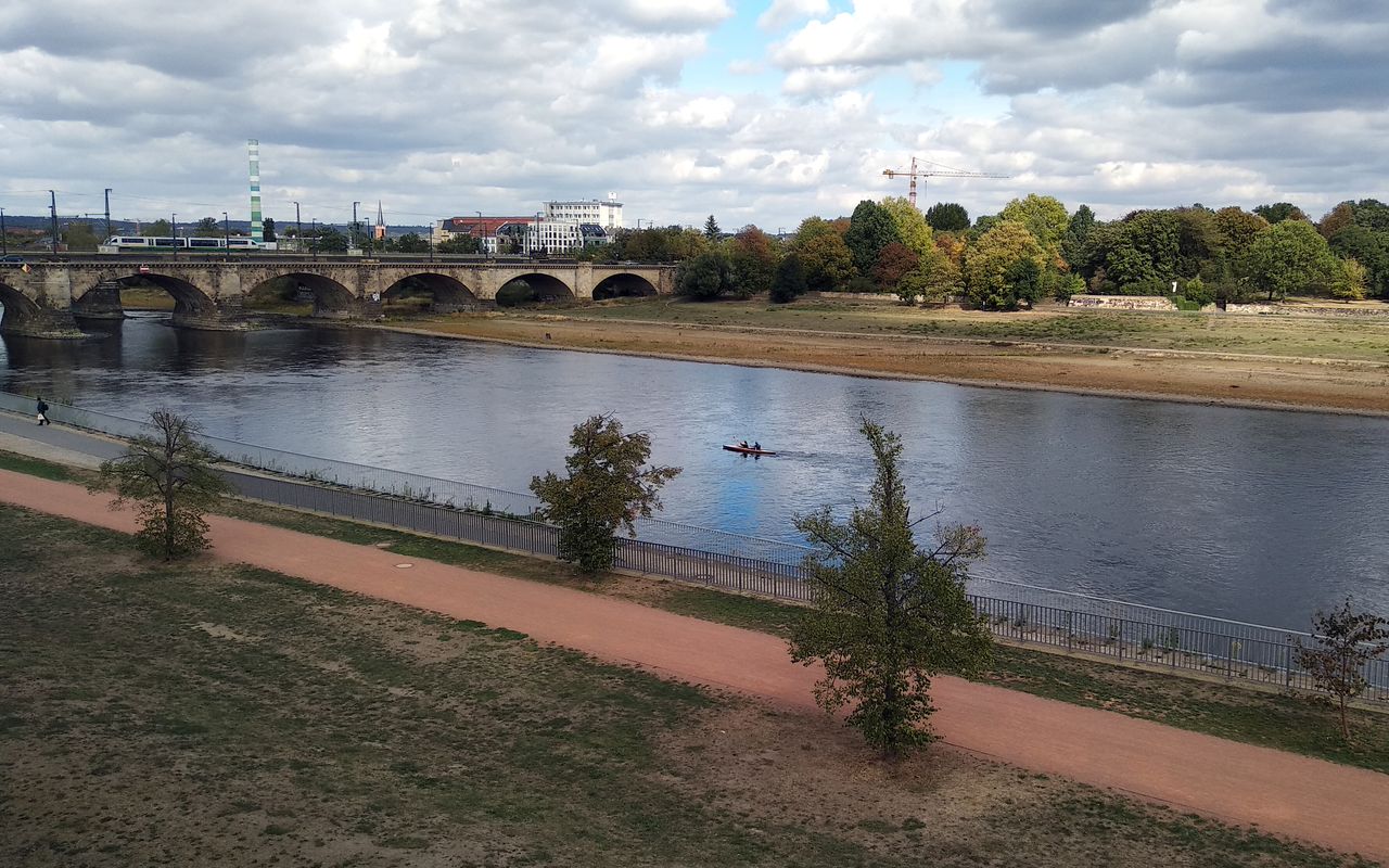 The river Elbe