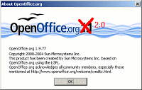 OpenOffice.org 1.9m77